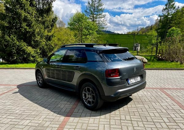 Citroen C4 Cactus cena 49000 przebieg: 72921, rok produkcji 2016 z Wisła małe 379